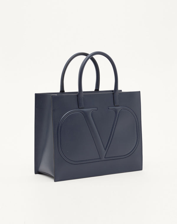 BORSA SHOPPING VLOGO WALK IN VITELLO