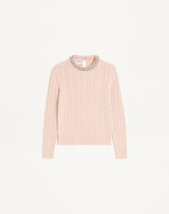 Maglia in Lana ricamata