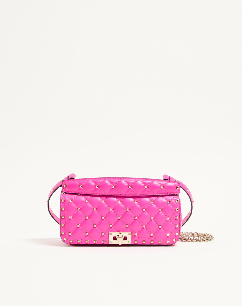 Borsa A Spalla Rockstud Spike In Vitello