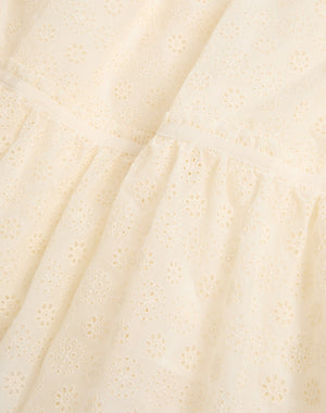 Abito in Sangallo Motivo Pois Daisy