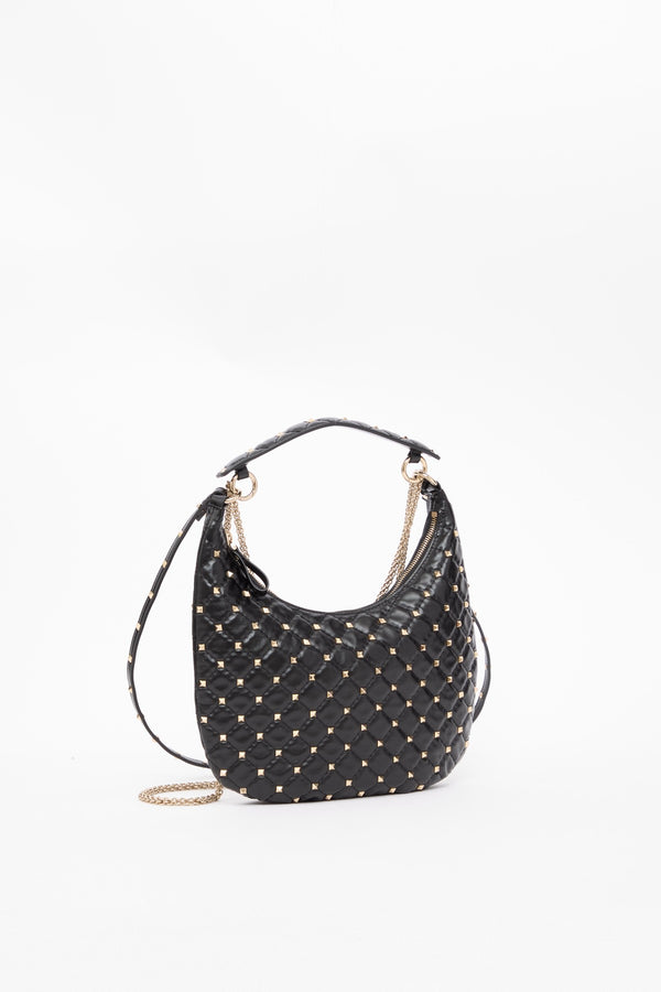 HOBO PICCOLA ROCKSTUD SPIKE IN VITELLO