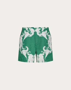 Costume Da Bagno In Nylon Con Stampa Metamorphos Siren 