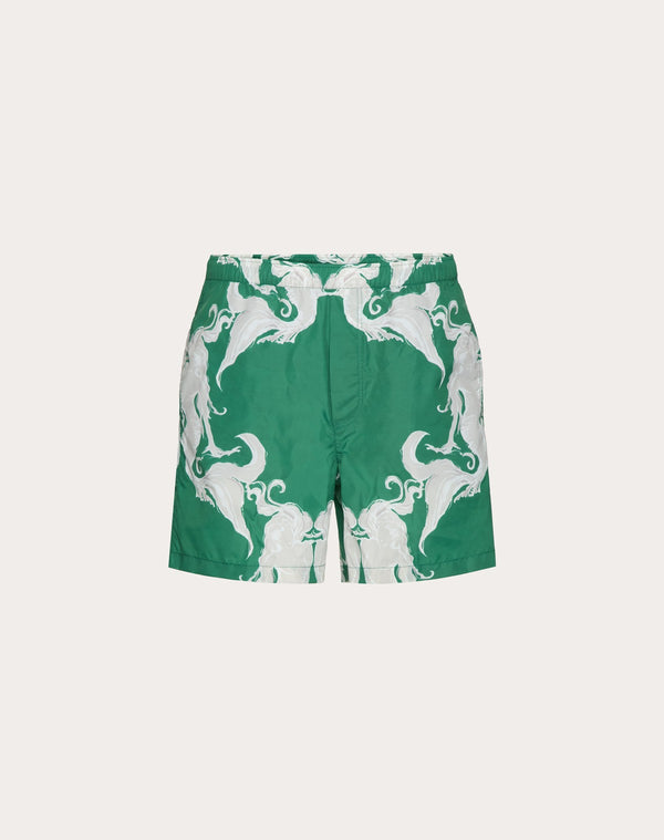 Costume Da Bagno In Nylon Con Stampa Metamorphos Siren 