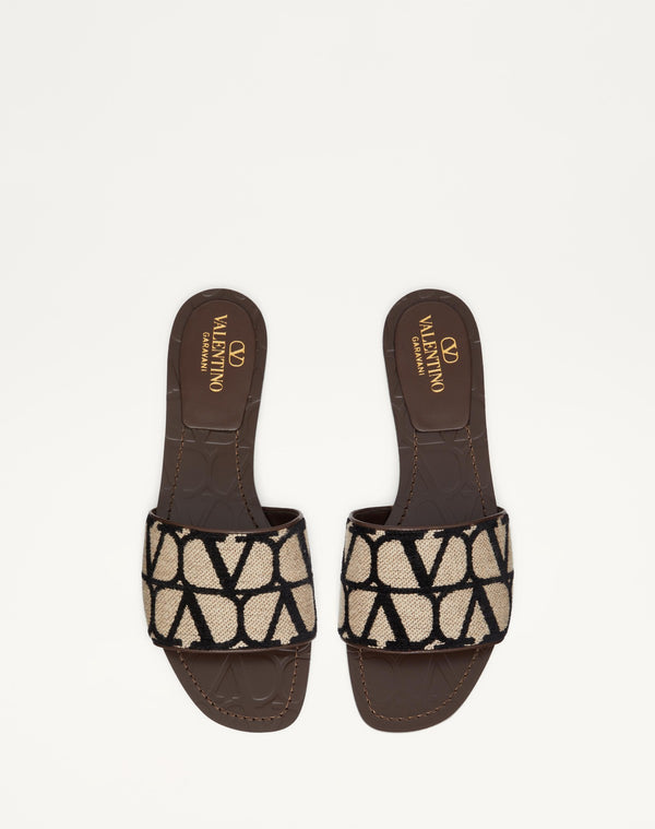 Sandalo Slide In Toile Iconographe 