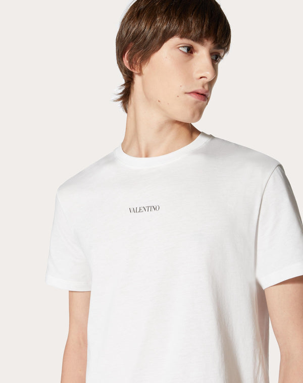 T-Shirt Con Stampa Valentino