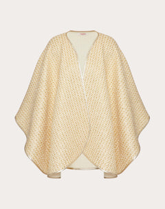 Poncho Optical VALENTINOentino In Misto Lana E Lurex
