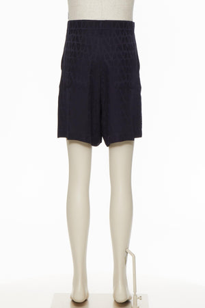 Bermuda In Seta Con Motivo Toile Iconographe All Over