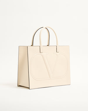 BORSA SHOPPING VLOGO WALK IN VITELLO