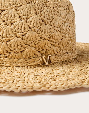 Cappello Fedora Escape In Rafia 