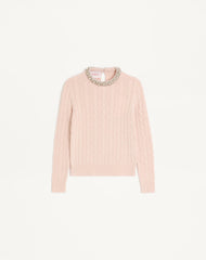 Maglia in Lana ricamata