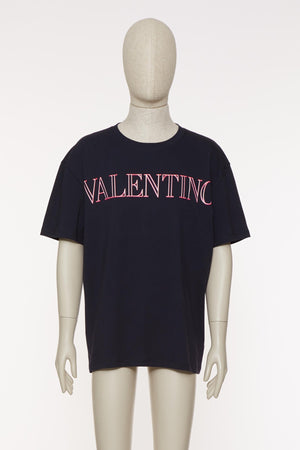 T-Shirt Con Stampa Valentino Neon Universe