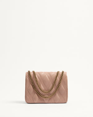 Borsa A Spalla Media Valentino Garavani Quiltie 67 In Nappa Trapuntata