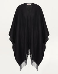 Poncho Vlogo Signature In Cashmere