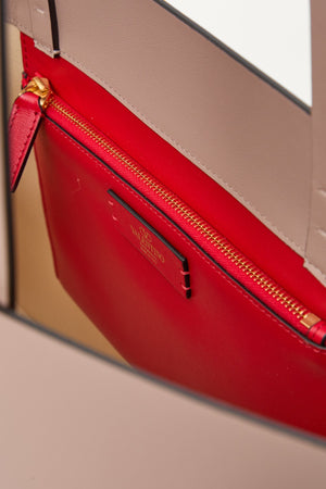 BORSA PICCOLA SHOPPING FILL ME IN VITELLO