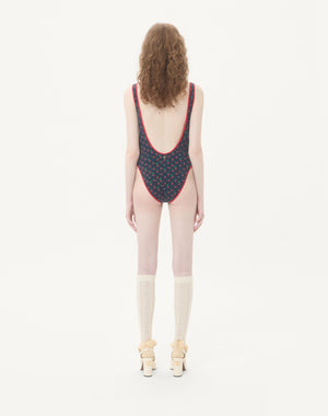 Costume Da Bagno In Lycra Stampa Cherryfic