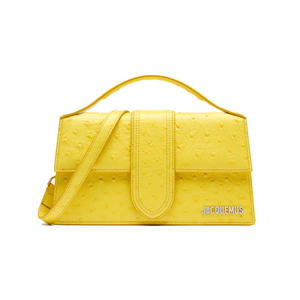 Grand Bambino Yellow Ostrich