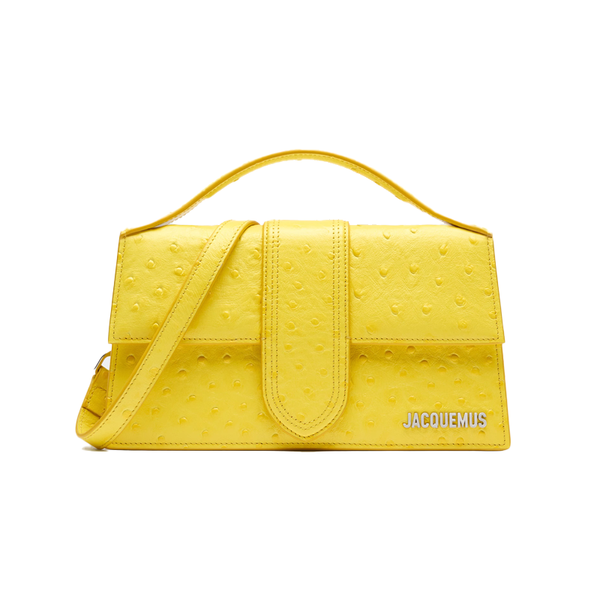 Grand Bambino Yellow Ostrich