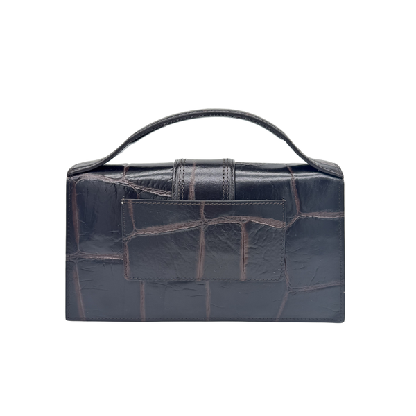 Grand Bambino Dark Brown Croco