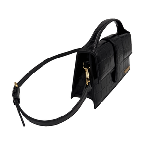 Grand Bambino Black Croco