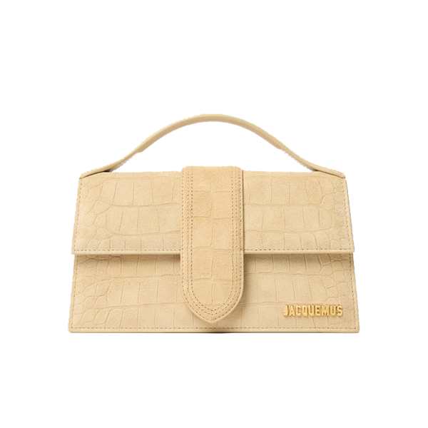 Grand Bambino Croco Dark Beige