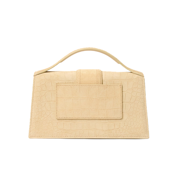 Grand Bambino Croco Dark Beige