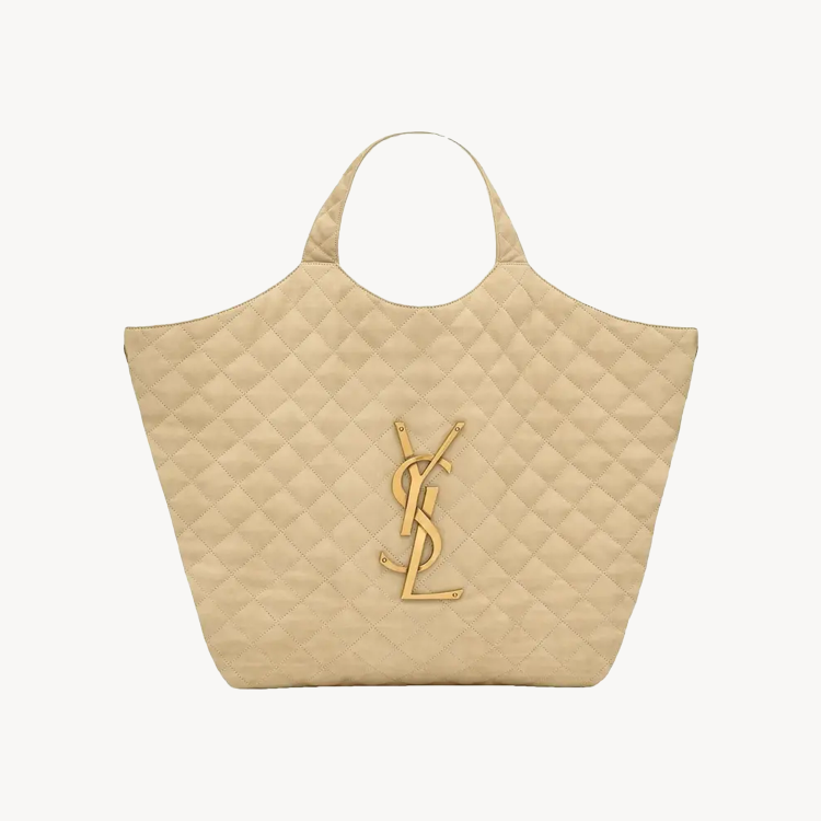 Icare Media in suede trapuntato