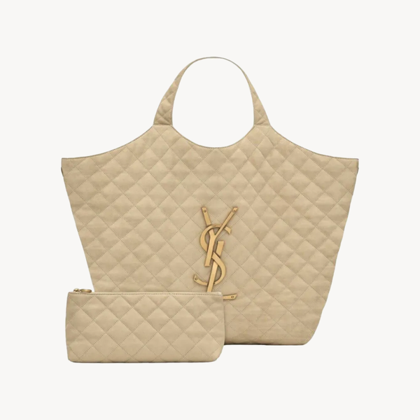 Icare Media in suede trapuntato