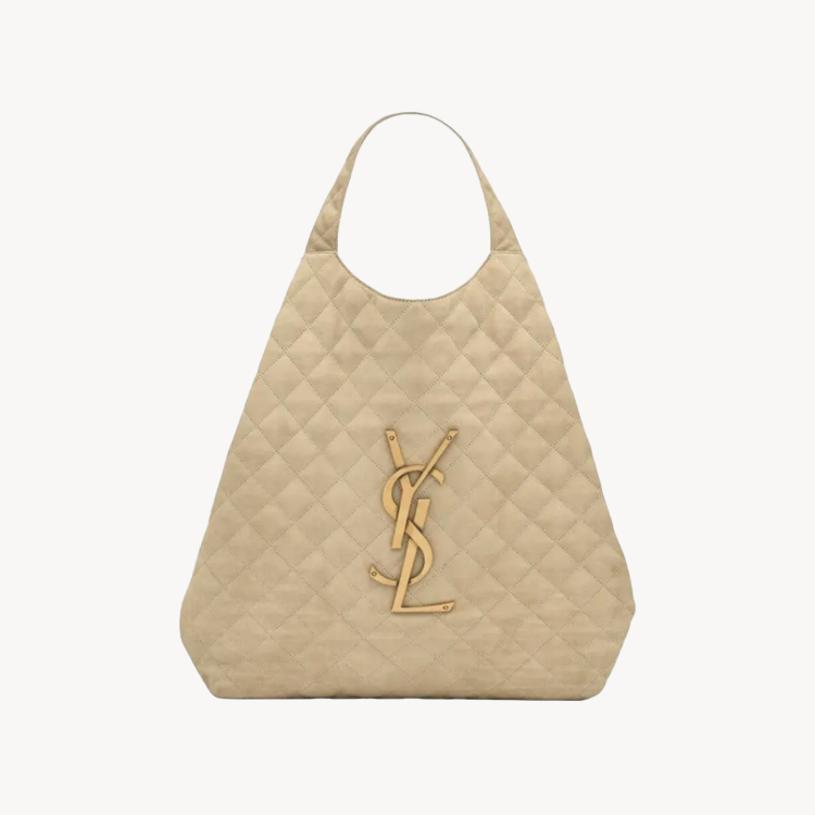 Icare Media in suede trapuntato