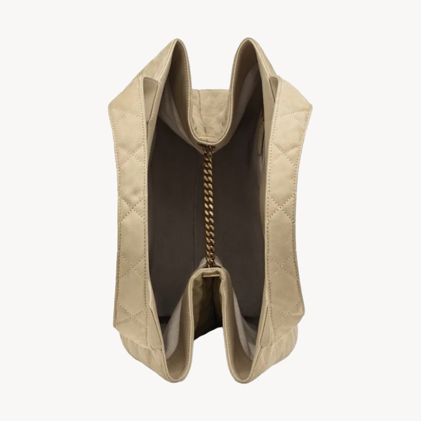 Icare Media in suede trapuntato