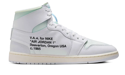 Off-White Air Jordan 1 Retro High Alaska Virgil Abloh Archive "V.A.A."
