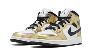 Air Jordan 1 Mid White Metallic Gold - DC1419-700