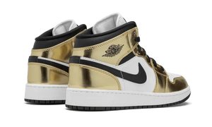 Air Jordan 1 Mid White Metallic Gold - DC1419-700