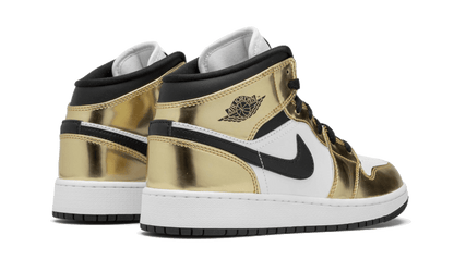 Air Jordan 1 Mid White Metallic Gold - DC1419-700