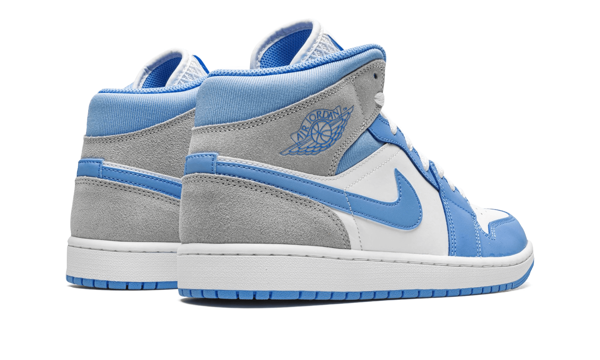 Air Jordan 1 Mid University Blue Grey