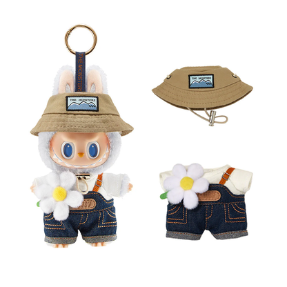 Labubu The Monsters Fall in Wild Plush Pendant