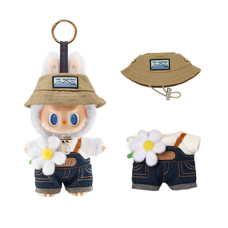Labubu The Monsters Fall in Wild Plush Pendant