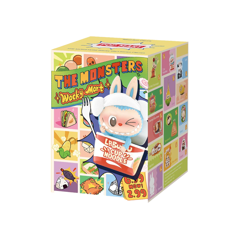Labubu The Monster Wacky Mart Figures (1 box sigillato)