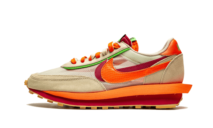 Nike LD Waffle Sacai Clot Net Orange Blaze - DH1347-100