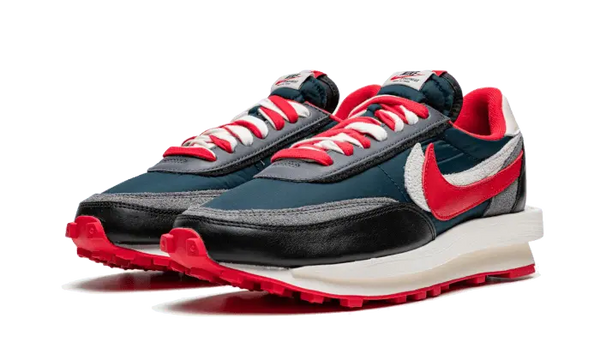 Nike LD Waffle Sacai Undercover Midnight Spruce University Red - DJ487…