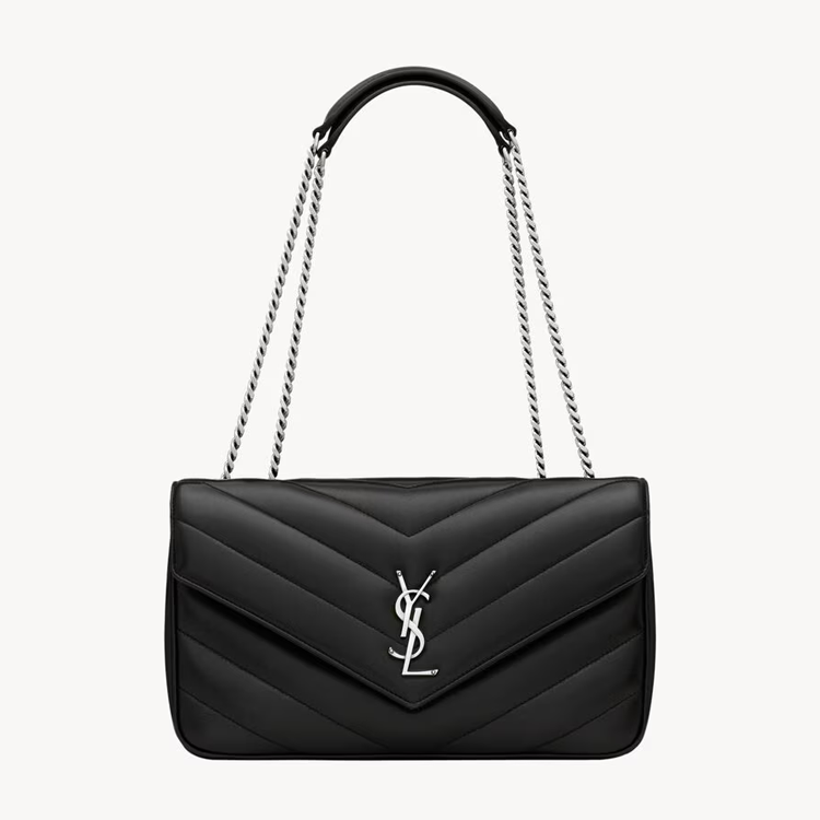 LOULOU medium in pelle di agnello trapuntata