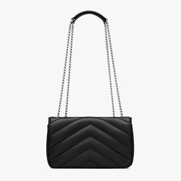 LOULOU small in pelle di agnello trapuntata