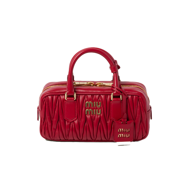 Arcadie Regular Nappa Matelassé Red