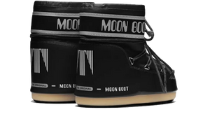 Moon Boot Icon Low Black Nylon