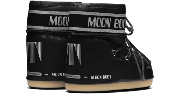 Moon Boot Icon Low Black Nylon