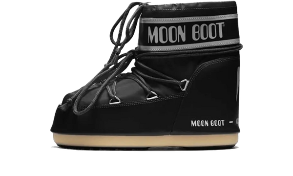 Moon Boot Icon Low Black Nylon