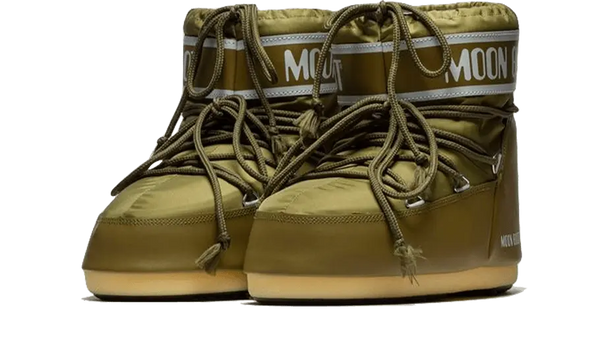 Moon Boot Icon Low Khaki Nylon