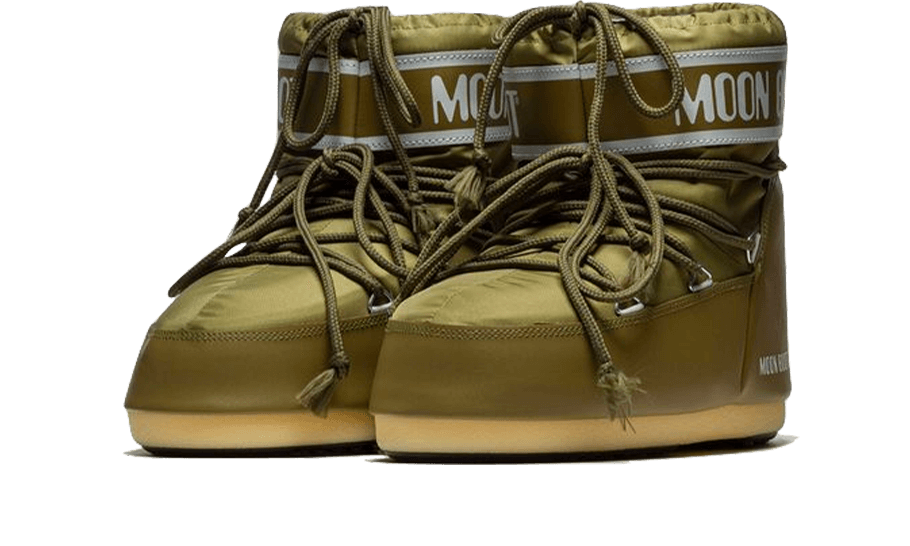 Moon Boot Icon Low Khaki Nylon