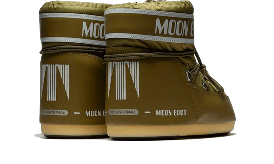 Moon Boot Icon Low Khaki Nylon