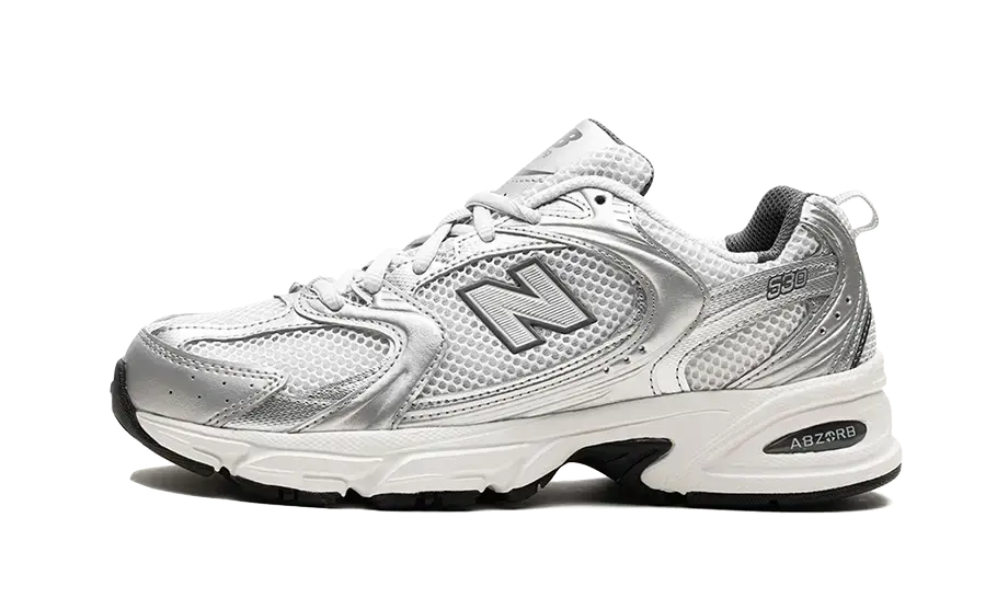 New Balance 530 Gris Materia Plata Metalizado