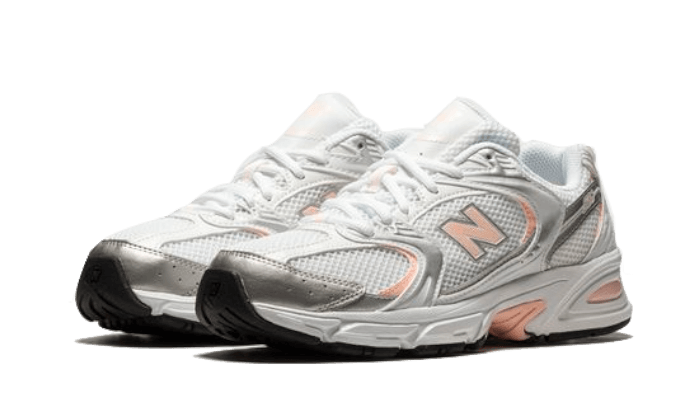 New Balance 530 White Silver Pink